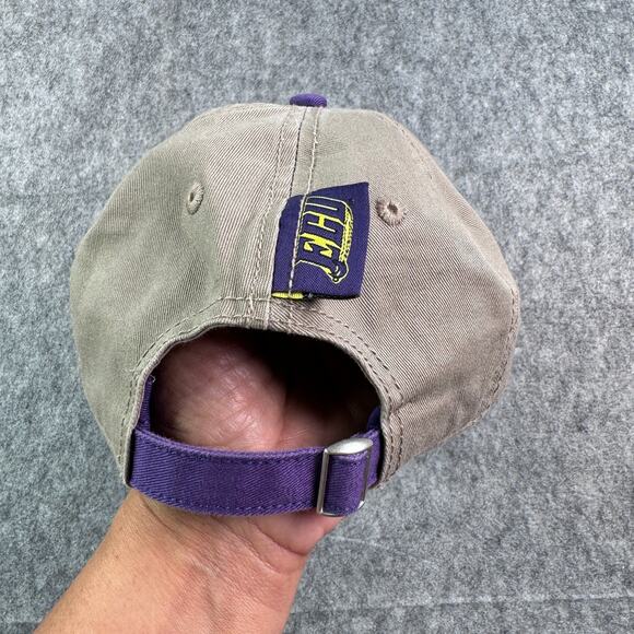 NWOT ECU Pirates‎ East Carolina University Tan/Purple Adjustable Ball Cap Hat - Picture 3 of 6